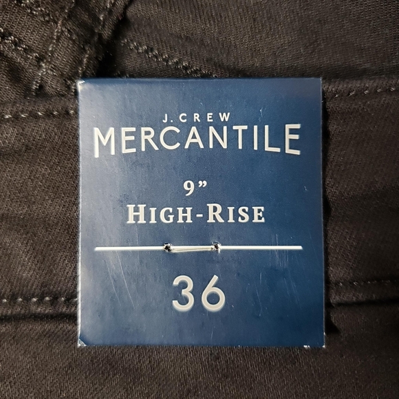 J. Crew | NWT 10" High-Rise Black Skinny Jean in Signature Stretch Women's 36 - Picture 5 of 7